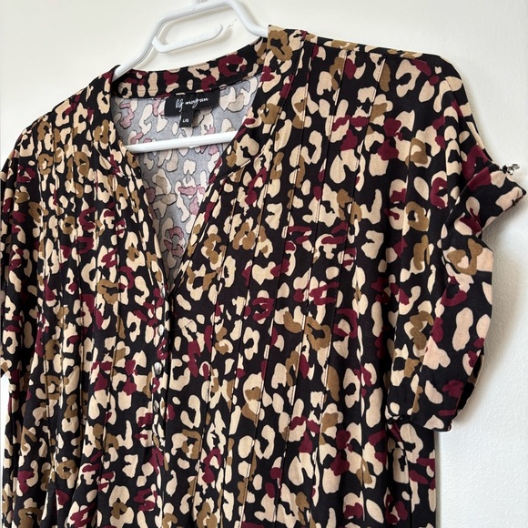 🎉4/30$🎉 Vintage Stylish Leopard Print Women's Top – Size Large 🐆 - Picture 2 of 5